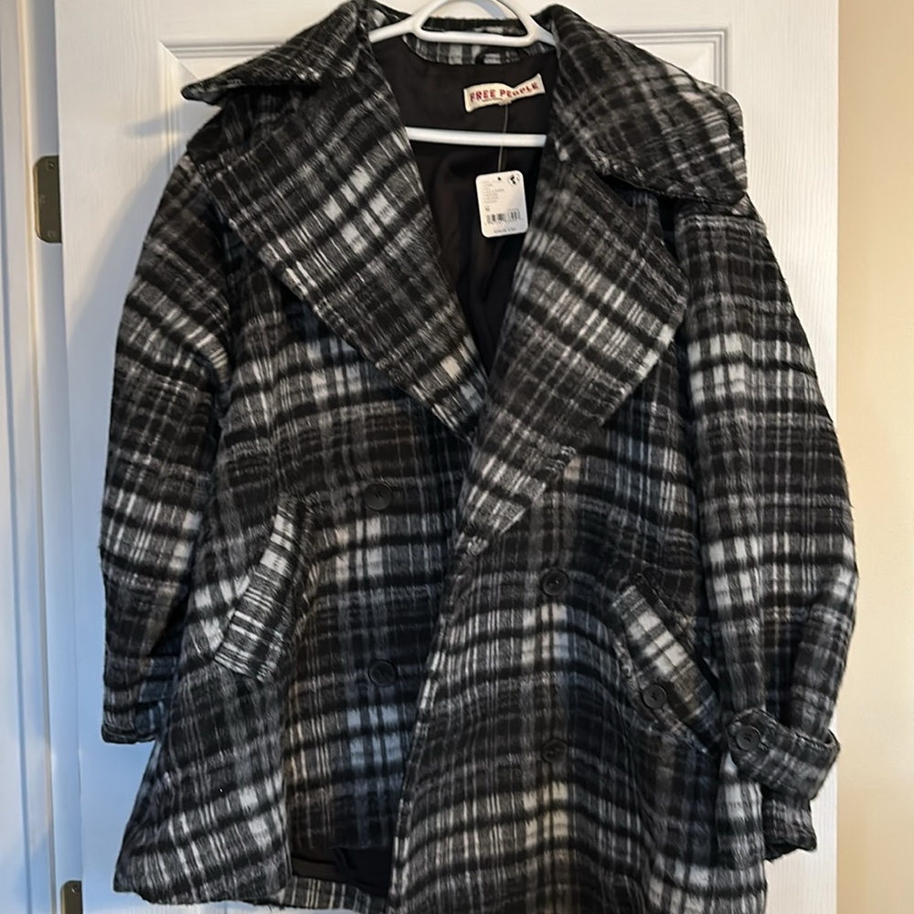 Free People Highlands Wool Peacoat - Picture 4 of 5